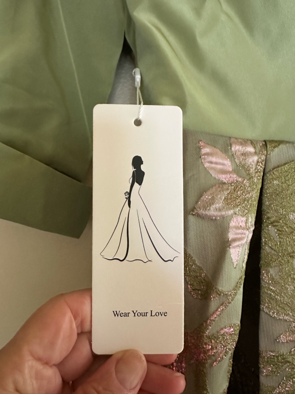 Elegant floor length dress-Nafori NWT - Picture 5 of 7